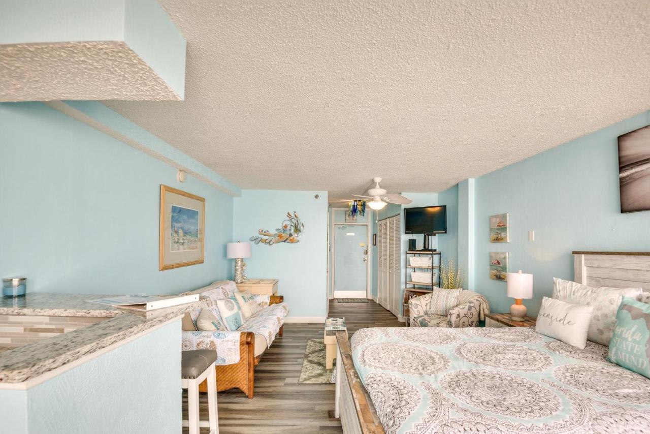 Updated Daytona Beach Oceanfront Studio! Экстерьер фото