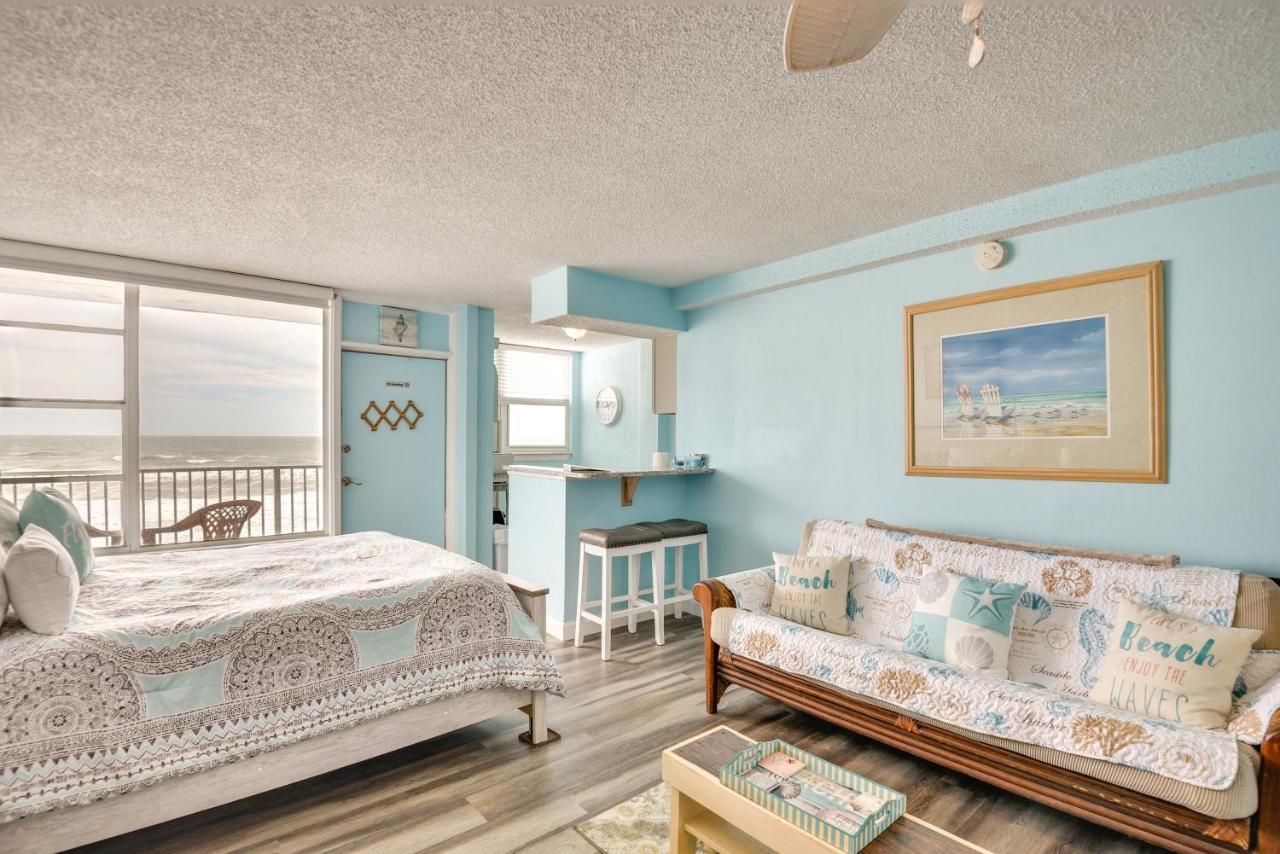 Updated Daytona Beach Oceanfront Studio! Экстерьер фото